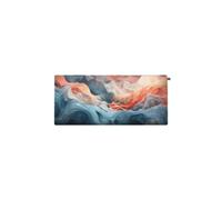 CHERRY XTRFY Tapis de souris gaming GP5 XL 920x400x3 mm Bords cousus Antidérapant Bleu Amnis