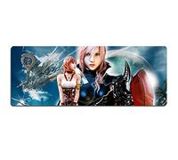 Tapis De Souris Gaming Fantasy Final, Dimension 800 X 300 X 3 Mm, Base en Caoutchouc Antidérapant, Tissu Texturé Traité Spécial Et Bord Cousu, I