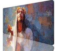 Tapis de Souris Gaming Gris, Grand Tapis de Souris XXL 1000x500x3 mm, Homme Mouse Pad pour Clavier et Bureau, Gaming Accessoire, Antidérapante, Améliore la précision et la Vitesse pour Gamer l-3361