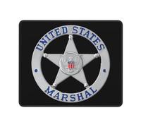 Tapis de Souris Gaming Insigne du Service des Marshals des États-Unis