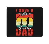 Tapis De Souris Gaming, J'Ai Un Papa Mouse Pad Antidérapante Tapis Souris Stable Tapis De Gaming pour Bureau Souris 25X30Cm