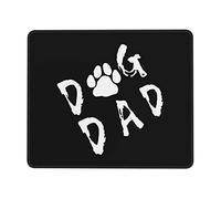 Tapis De Souris Gaming, Maman Et Papa Chien Mousepad Base en Caoutchouc Souris De Bureau Antidérapante Tapis Souris pour Souris Joueurs Professionnels 25X30Cm