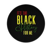 Tapis De Souris Gaming Mois De L'Histoire des Noirs Cool 5 Tapis De Souris Portable Mouse Pad Résistant À Usure Mousepad pour Jeu Voyage Maison 20X20 Cm