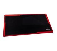 Tapis de souris gaming Nitro Concepts DM12 - Noir/Rouge - 120x60cm - Bords cousus - Fond anti-dérapant