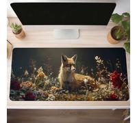 Tapis de Souris Gaming Océan, Tapis de Souris XXL 90 x 40cm, Étendue Base Anti-Dérapage Desk Mat, Imperméable Surface, Bords Cousus, Lavable Mouse Pad Bleu pour Maison Bureau Jeux PjY864 8-U