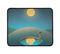 Tapis de Souris Gaming Ombre au Clair de Lune Souris Tapis 10x12in