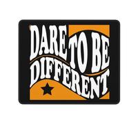 Tapis De Souris Gaming, Osez Être Différent Mousepad Portable Gaming Mousepad Stable Souris De Bureau Pour Souris Joueurs Professionnels 25X30Cm