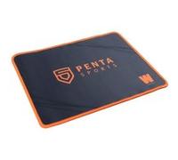 WASDkeys P100 tapis de souris Tapis de souris de jeu Noir, Orange