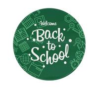 Tapis De Souris Gaming Rentrée Scolaire sur Green 10 Tapis De Souris Petit Mouse Pad Résistant À Usure Mousepad pour Voyage Bureau Maison 20X20 Cm