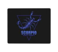 Tapis De Souris Gaming Scorpion Résistant À Usure Gamer Mouse Pad Friction Faible Accessoire Bureau pour Gamer Travail Gaming 25X30Cm
