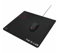 Tapis de Souris Gaming The G-Lab PAD CAESIUM - Noir (45 x 40 cm)