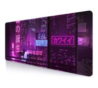 Tapis de souris gaming violet néon 900 x 400 mm