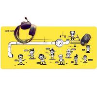 Tapis de souris Gaming - Vivez comme un vrai Nerdosien