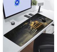 Tapis de Souris Gaming Voilier XXL Mouse Pad, Grand Tapis Bureau avec Base Anti-Dérapage, Extended Long Clavier Pad Large Mousepad pour PC Gamer et Le Bureau 1500x800x2 mm