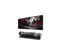 Tapis de souris gaming XL (80 x 30 cm), imperméable, bords cousus, antidérapant - Compatible avec Night Canyon 2