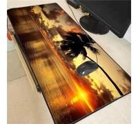 Tapis de Souris Gaming XXL 1200x600mm,Grand Tapis de Souris,Tapis de Souris à Bords Cousus,Base en Caoutchouc antidérapante,sous-Main Bureau Gamer Extra Large en Tissu - Marbre Or Rose