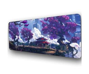 Tapis de Souris Gaming XXL 1200x600mm,Grand Tapis de Souris,Tapis de Souris à Bords Cousus,Base en Caoutchouc antidérapante,sous-Main Bureau Gamer Extra Large en Tissu - Dessin Animé