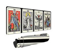 Tapis de Souris Gaming XXL 1200x600x3mm, Rétro Grand Tapis de Clavier Bureau Antidérapant avec Bords Cousus, Religion Grand Mouse Pad Gaming pour Bureau et Maison, améliore la Vitesse LJ-1793