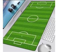 Tapis de Souris Gaming XXL 900x400x3mm,Terrain de Football Vert Grand Tapis de Souris,Base en Caoutchouc antidérapante,Spéciale Améliore la Précision et la Vitesse pour Gamer PC Ordinateur