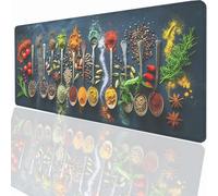 Tapis de Souris Gaming XXL Grand Mousepad 1000x500x3mm, Grand Tapis de Bureau sous Main avec Base en Caoutchouc antidérapante pour PC Gamer, Améliore la précision et la Vitesse éPices PjY6725 B-O