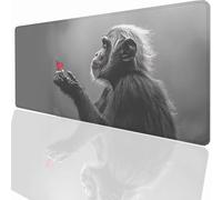 Tapis de Souris Gaming XXL Grand Mousepad 1200x600x3mm, Grand Tapis de Bureau sous Main avec Base en Caoutchouc antidérapante pour PC Gamer, Améliore la précision et la Vitesse Animal PjY6171 T-D