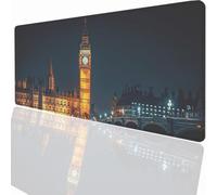 Tapis de Souris Gaming XXL Grand Mousepad 1500x800x3mm, Grand Tapis de Bureau sous Main avec Base en Caoutchouc antidérapante pour PC Gamer, Améliore la précision et la Vitesse Big Ben PjY7747 D-Q
