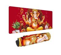 Tapis de Souris Gaming XXL Grand Mousepad 700 x 300 mm, Grand Tapis de Bureau sous Main avec Base en Caoutchouc antidérapante pour Gamer, Améliore la précision et la Vitesse (Éléphant de Dieu) C-722