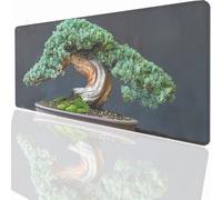 Tapis de Souris Gaming XXL Grand Mousepad 900x300x3mm, Grand Tapis de Bureau sous Main avec Base en Caoutchouc antidérapante pour PC Gamer, Améliore la précision et la Vitesse Vert Usine LMDT1348