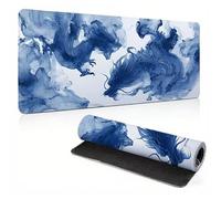 Tapis de Souris Gaming XXL Mousepad 1000 x 500 x 4 mm, Grand Tapis de Bureau sous Main avec Base en Caoutchouc antidérapante, Texturée Résistant à Usure, pour Gamer/Personnel Abstrait Dragon 0A0-84