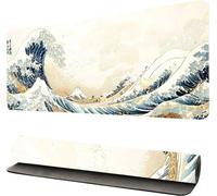 Tapis de Souris Gaming XXL Océan Paysage, Tapis de Bureau XXL 60x120cm sous Main, Gamer Mouse Pad Caoutchouc Antidérapante Bords Cousus Haute précision, pour Gamer, Personnel -46403