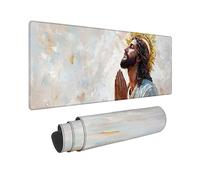 Tapis de Souris Gaming XXL Paysage Religion, Tapis de Bureau XXL - 1200x600x3mm - sous Main Bureau, Gamer Mouse Pad Caoutchouc Antidérapante Bords Cousus, pour Gamer, Personnel -43732