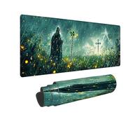 Tapis de Souris Gaming XXL Paysage Religion, Tapis de Souris XXL - 1600x800x3mm - Mouse Pad Mat, sous Main Bureau Gamer Extra Large en Tissu, Base antidérapante, pour Gamer, Personnel -42927