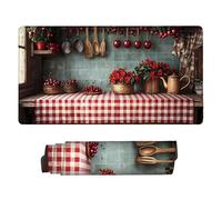 Tapis de Souris Gaming XXL Tapis Souris 100 x 50 cm, Grand Mouse Pad Bureau sous Main avec Base en Caoutchouc Antidérapante, Accessoire Gaming, pour Gamer, Personnel Bureau (Vaisselle de cuisine) c131