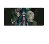 Tapis De Souris Ghost in The Shell, 800 X 300 X 3 Mm, Base en Caoutchouc Antidérapante, Compatible avec Les Souris Laser Et Optiques, F