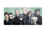 Tapis De Souris Ghost in The Shell, 800 X 300 X 3 Mm, Base en Caoutchouc Antidérapante, Compatible avec Les Souris Laser Et Optiques, D