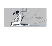 Tapis De Souris Ghost in The Shell, 800 X 300 X 3 Mm, Base en Caoutchouc Antidérapante, Compatible avec Les Souris Laser Et Optiques, B