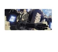 Tapis De Souris Ghost in The Shell, 800 X 300 X 3 Mm, Base en Caoutchouc Antidérapante, Compatible avec Les Souris Laser Et Optiques, A