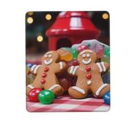 Tapis De Souris Gingerbreads Man Candy sous-Main Imperméable Mousepad Glissement Facile Mouse Pad pour Gaming Ordinateur Portable Travail M