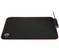 Gaming GXT 765 Glide-Flex - Tapis de souris éclairé - avec concentrateur de 4 ports USB