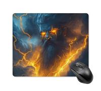 Tapis De Souris God Hades Greek Mythology Mousepad Antidérapante sous-Main Imperméable Accessoires De Jeu pour Travail Ordinateur Portable Ordinateur M