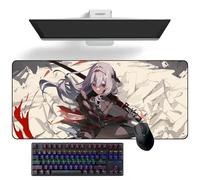 Tapis de Souris Goddess of Victory Nikke Scarlet Tapis de Bureau Anime Tapis de Clavier Grands Tapis de Souris Tapis de Souris en Caoutchouc