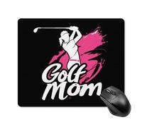 Tapis De Souris Golf Mom sous-Main Glissement Facile Mousepad Antidérapante Mouse Pad pour Ordinateur Travail Bureau L