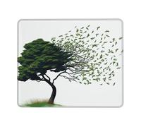 Tapis De Souris Grand Arbre Agité par Le Vent 25X30Cm Douce Tapis Souris Durable Mouse Pad pour Maison Gamer