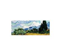 Tapis De Souris Grande Taille Impression Huile Anti-Dérapant Surface Lisse YONIS