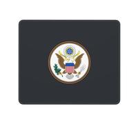 Tapis De Souris Great of The United States Print Mouse Pad Comfortable sous-Main Anti-Dérapant Mousepad pour Table Claviers Voyage 25X30CM