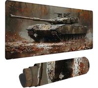 Tapis de Souris Gris 700x300x3 mm Grand Tapis de Souris XXL Gaming, Réservoir Mouse Pad à Bords Cousus, Base en Caoutchouc Antidérapante sous Main Bureau pour Gamer, Ordinateur Decoration Maison V-2