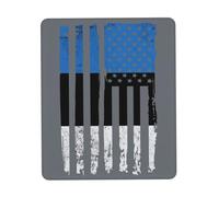 Tapis De Souris Half Estonia Flag Mousepad Doux sous-Main Anti-Dérapant Mouse Pad pour Table Claviers Voyage 25X30CM