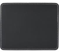 tapis de souris hama aspect cuir noir