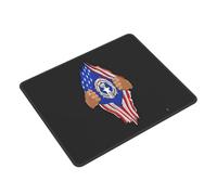 Tapis De Souris Hand Tear Flag of The Northern Mariana Islands Mouse Pad Antidérapante Accessoires De Jeu Résistant Aux Eclaboussures Mousepad pour Gaming Jeu Bureau S