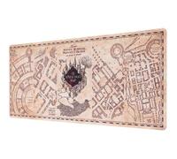 Tapis de souris - Harry Potter - Marauder's Map - 80x35 cm - Bords renforcés - Antidérapant